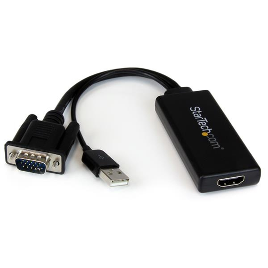 STARTECH VGA To HDMI Adapter W/ Audio