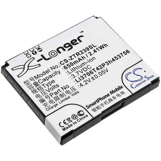 ZTE R239 akku 650mAh
