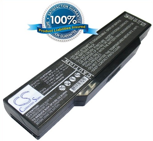 BenQ JoyBook S73 JoyBook S73E JoyBook S73G JoyBook R31E akku 4400 mAh - Musta