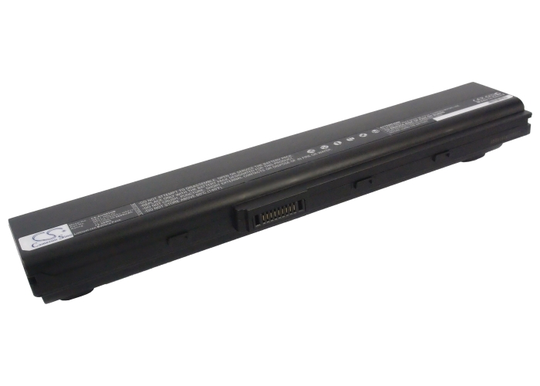 Asus N82 akku 6600 mAh - Musta