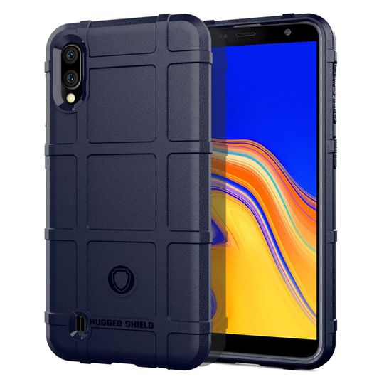 Rugged Shield Samsung Galaxy A10 kuoret - Tummansininen