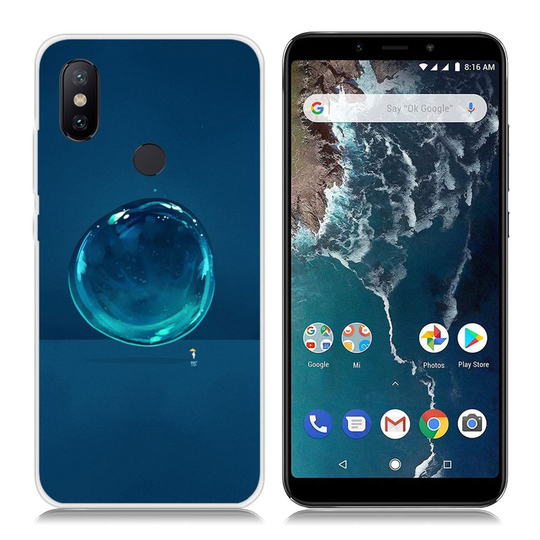 Xiaomi Mi A2 kuviollinen suojakotelo - Vesi Pisara