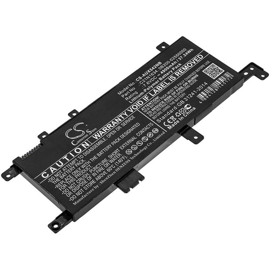 Asus A580B A580UBA7100 A580UF akku 4900mAh