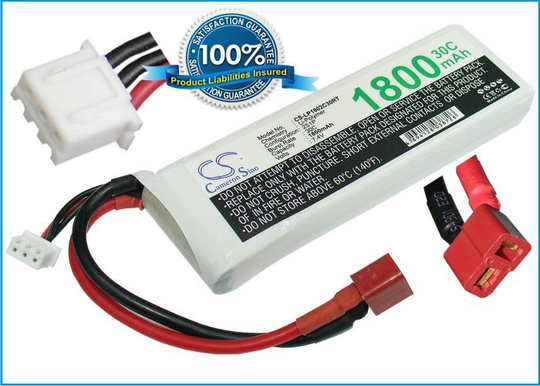 Li-Po akku 1800mAh 7 4V 30C