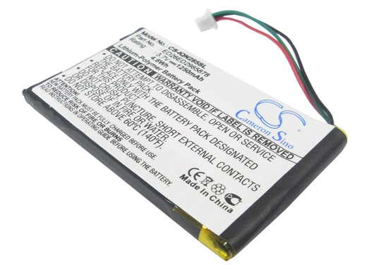 Garmin Nuvi 285 Nuvi 285W Nuvi 285WT Navigaattorin Akku