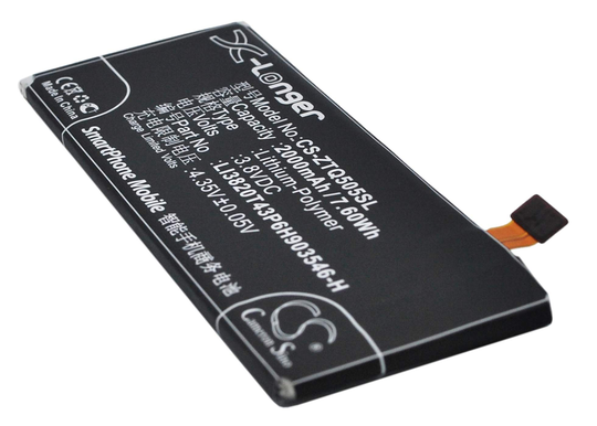 ZTE Maven N9130 Overture 2 akku 2000 mAh