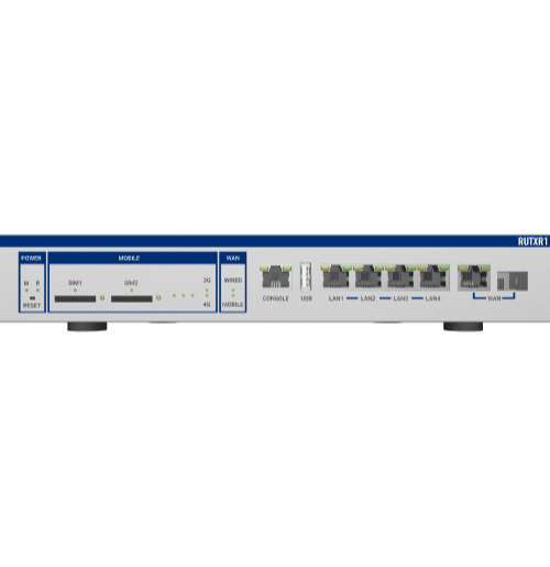 RUTXR1 2x Sim 4x Eth 1x Combo SFP/Eth Port Rack Mounted