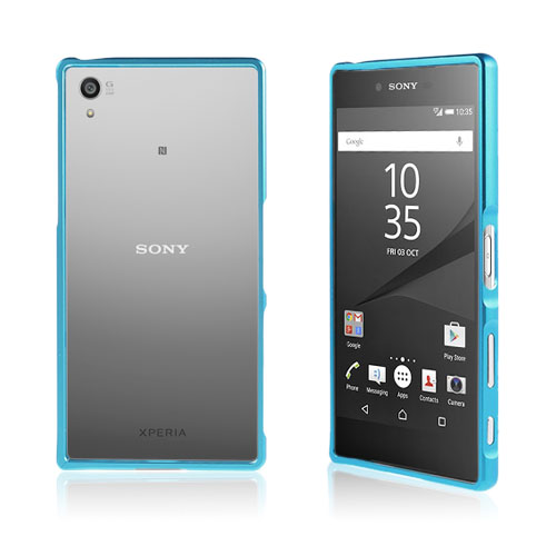 Remes Sony Xperia Z5 Premium Aluumiini Seos Suojus - Vaaleansininen