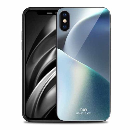NXE iPhone XS patterned hybrid case - Style B