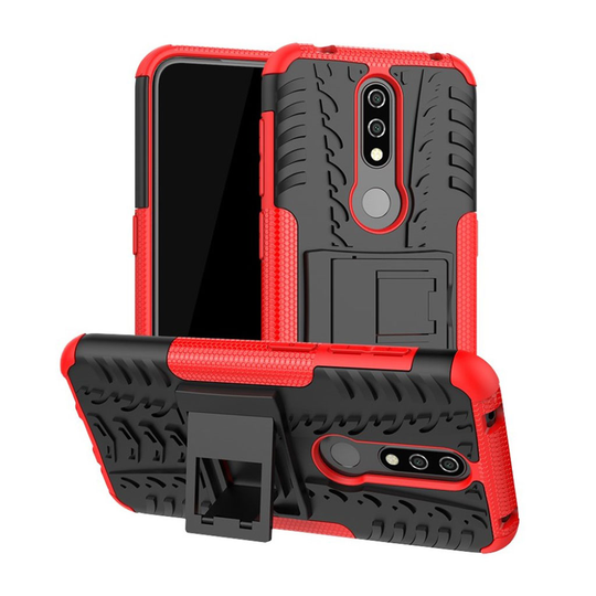 Offroad Nokia 4.2 kuoret - Punainen