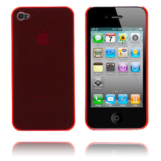Slim Sarja (Punainen) iPhone 4 Suojakuori