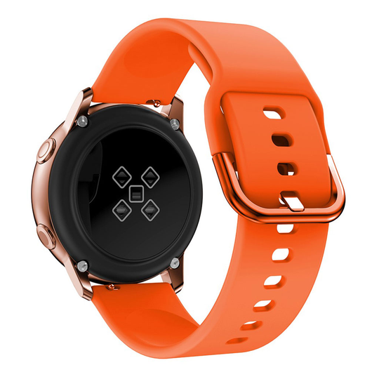 Samsung Galaxy Watch Active 20mm replacement watchband - Orange