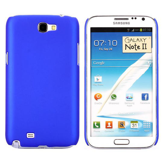 Hard Shell (Sininen) Samsung Galaxy Note 2 Suojakuori