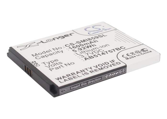 Samsung SCH-i859 SGH-I728A SGH-I740 akku 1600mAh/5.92Wh