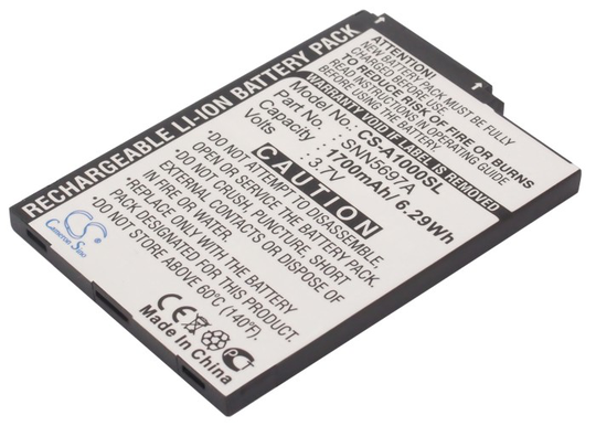 Cameron Sino tarvikeakku Motorola A1000 A1010 M1000 akku 1700 mAh