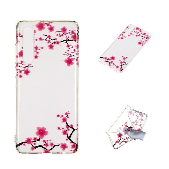 Huawei P30 printti kuosi suojakotelo - Luumu Kukkii