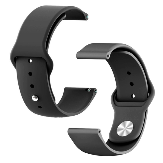 Samsung Galaxy Watch Active flexible silicone watch band - Black