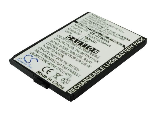 Alcatel OT-C550 OT-C550A OT-C560 akku 700mAh/2.59Wh