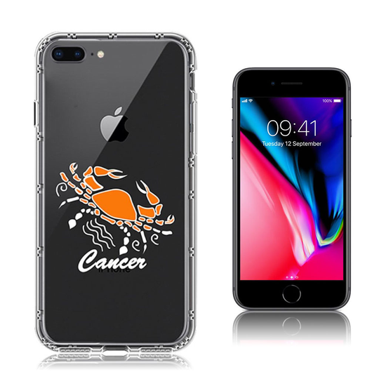 NXE iPhone 7 Plus ja 8 Plus horoskooppikuvioinen suojakuori - Rapu