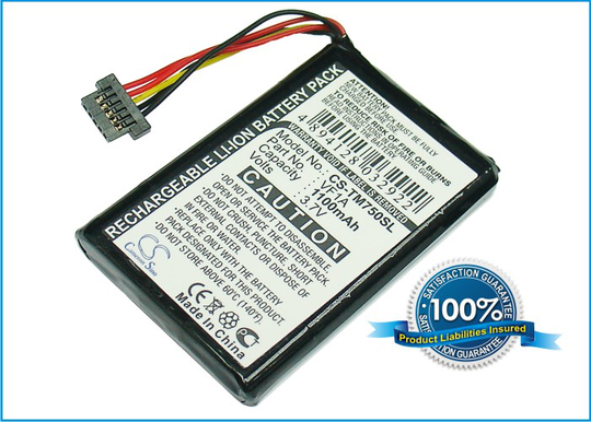 TomTom Go 750 akku 1100 mAh