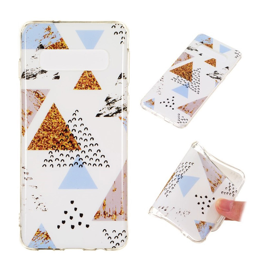 Samsung Galaxy S10 marmori kuosi Suojakotelo - Malli Q