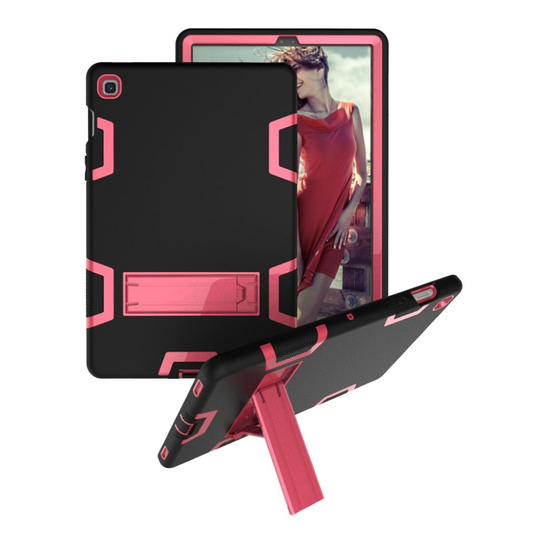 Samsung Galaxy Tab S5e shockproof hybrid case - Black / Rose