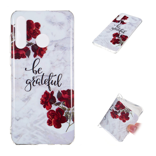 Huawei P30 Lite marble gel case - Style X