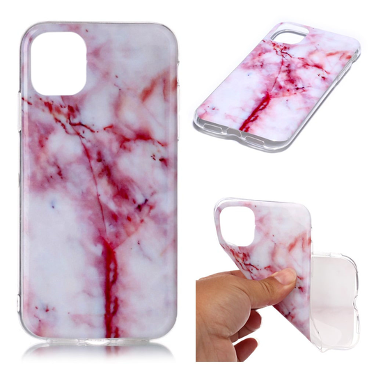 Marble iPhone 11 Pro kuoret - Ruusu marmori
