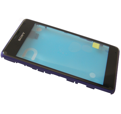 Etupaneeli kosketuspaneelilla Sony D2005/ D2004 Xperia E1/ D2105/ D2104/ D2114 Xperia E1 dual - purple