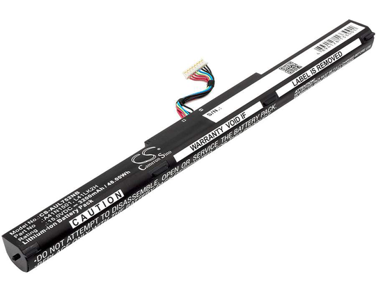 Asus GL752JW GL752VL GL752VL-1A akku 3200mAh
