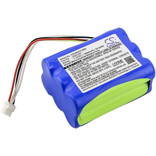 NONIN 7500FO 9600 Pulse Oximeter 9700 Pulse Oximeter akku 3600mAh