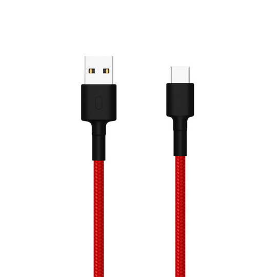 XIAOMI BRAIDED USB TYPE-A TO TYPE-C CABLE 100CM (RED)