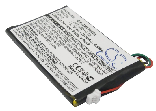 Garmin Edge 605 Edge 705 Navigaattorin Akku