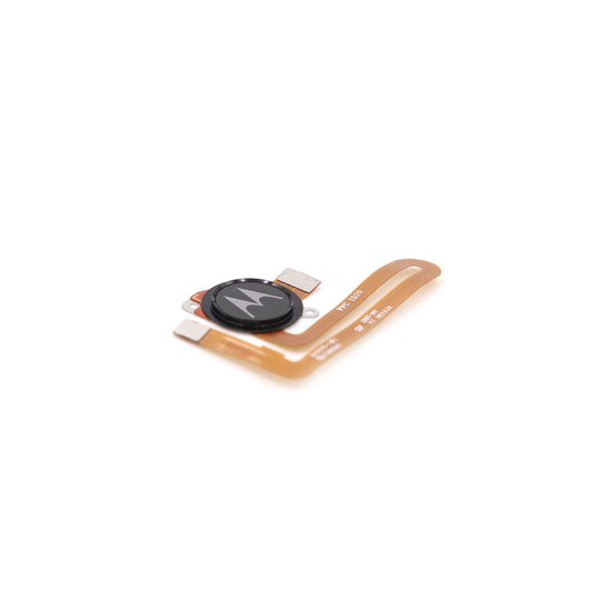 Motorola Moto G8 Power Kotinäppäin / Sormenjälkilukija flex-kaapeli - Musta