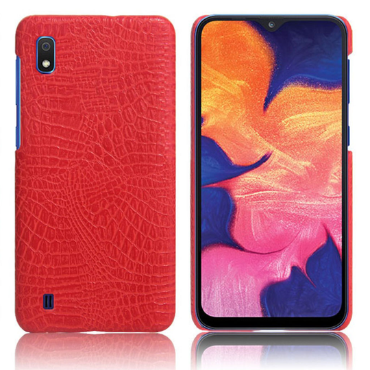 Croco Samsung Galaxy A10 kuoret - Punainen
