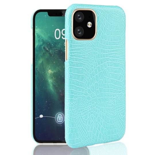Croco iPhone 11 Pro Max kuoret - Syaani