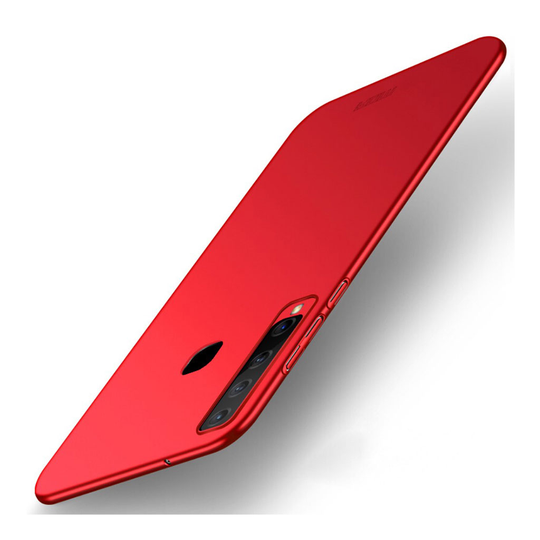 Samsung Galaxy A9 (2018) MOFI ohut himmeä pintainen kova muovinen takasuoja kuori - Punainen
