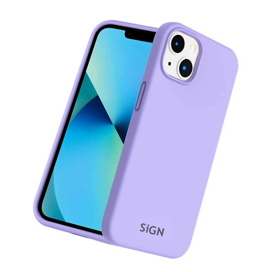 Liquid Silicone Case For IPhone 14 - Lavender