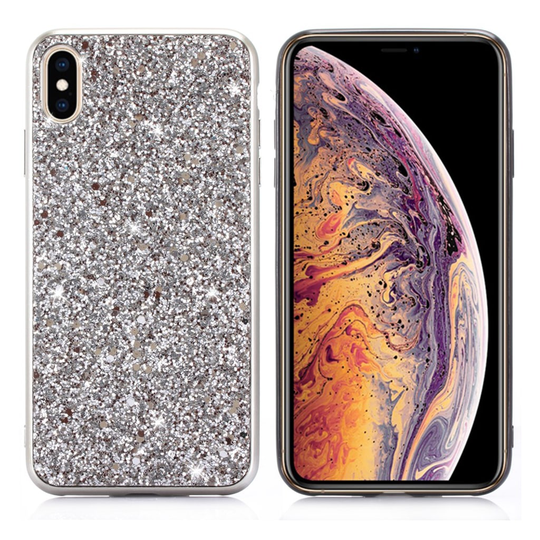 Glitter iPhone Xs Max kuoret - Hopea