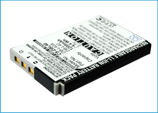 Sanyo DB-L40 DB-L40A DB-L40AU yhteensopiva akku 1200 mAh