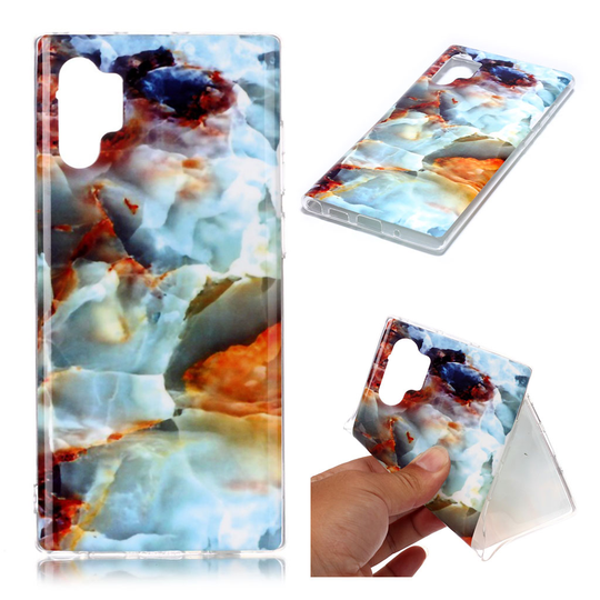 Marble Samsung Galaxy Note 10 Pro kuoret - Värikäs pilvimarmori