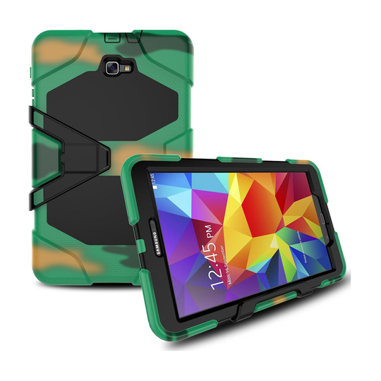 Absalon Samsung Galaxy Tab A 10.1 (2016) Iskunkestävä Kuori - Maastoväri