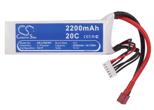 Li-Po Akku 2200 mAh 18 5V 20C