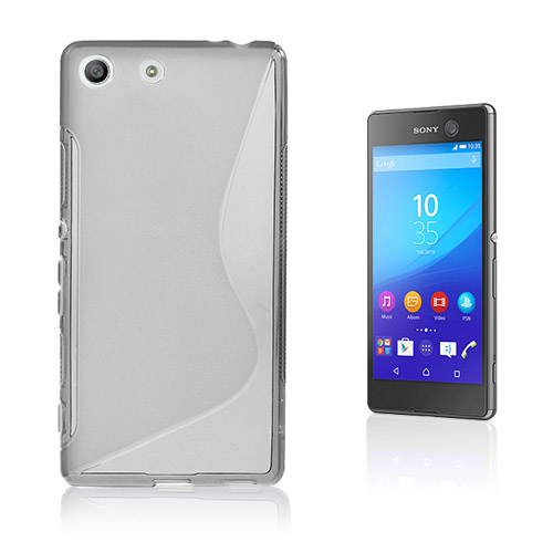 Lagerlöf Sony Xperia M5 E5603 / M5 Dual E5633 Kuori - Harmaa