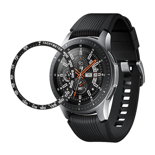 Samsung Galaxy Watch (42mm) aluminum alloy styling bezel - Black