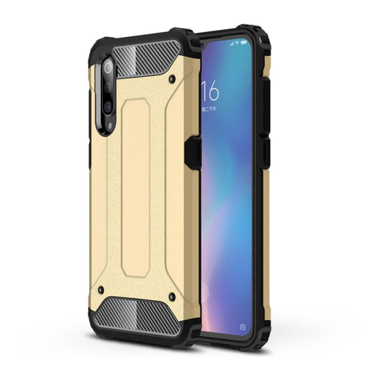 Xiaomi Mi 9 hybrid suojakotelo - Kulta