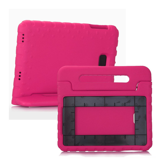 Samsung Galaxy Tab A 10.1 (2016) Iskunkestävä Kuori - Kuuma Pinkki