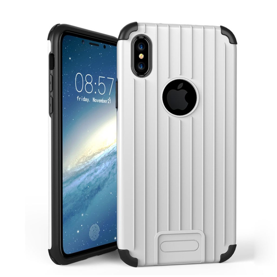 iPhone X moderni suojakuori - Valkoinen