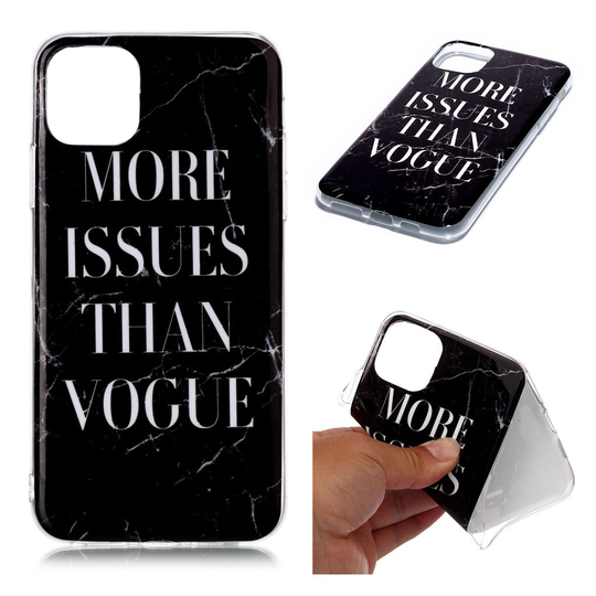 Marble iPhone 11 Pro Max kuoret - Sanat Mustalla