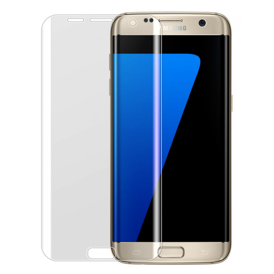 3-pack Samsung Galaxy S7 Edge Kaareva Näytön suojakalvo - Kirkas